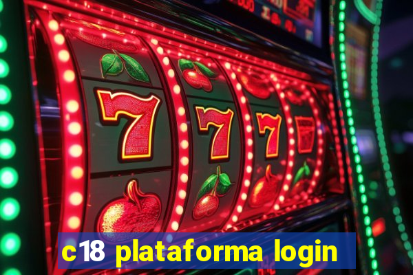 c18 plataforma login